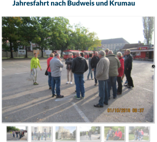 Jahresfahrt nach Budweis und Krumau